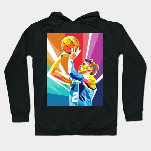 LAMELO BALL POP ART Hoodie by Vector Baturaja